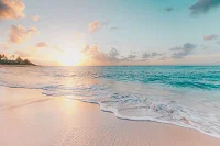 Tropical beach and crystal clear water Thailand